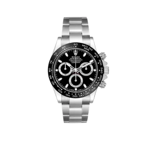 Rolex Daytona Panda 40mm Chronograph Black Dial Mens Watch 116500