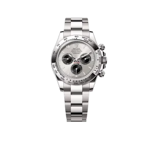 Rolex Daytona 40 mm White Gold Silver Dial Men's Watch M126509-0003