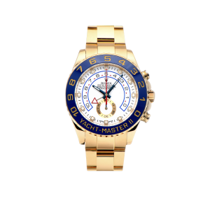 Rolex Yachtmaster II 44mm Regatta Yellow Gold Mens Watch 116688
