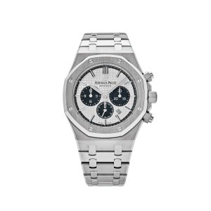 Audemars Piguet Royal Oak 26331ST.OO.1220ST.03 Selfwinding Chronograph Stainless Steel White Dial (2020)