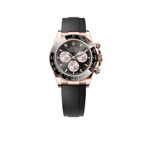 Rolex Daytona 40mm Everose Gold Bright Black and Sundust Dial M126515LN-0002