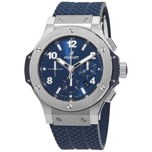 Big Bang Chronograph Automatic Blue Dial Men's Watch