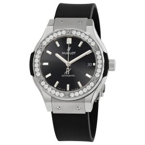 Classic Fusion Automatic Diamond Black Dial Watch