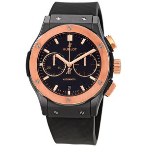 Classic Fusion Chronograph Automatic Black Dial Men's Watch