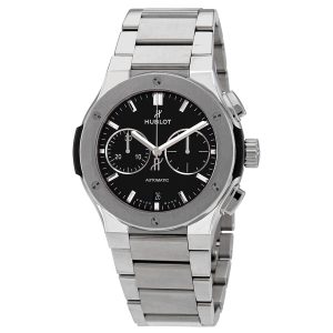 Classic Fusion Chronograph Automatic Black Dial Watch