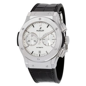 Classic Fusion Chronograph White Opalin Dial Men's Watch