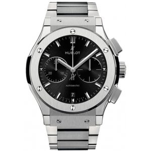 Classic Fusion Mat Black Dial Automatic Men's Chronograph Watch