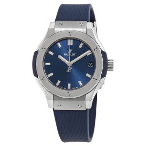 Classic Fusion Quartz Blue Dial Ladies Watch