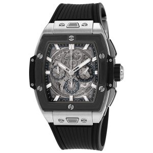 Spirit Of Big Bang Chronograph Automatic Silver Dial Men's Watch