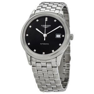 Flagship Automatic Diamond Black Dial Men's Watch