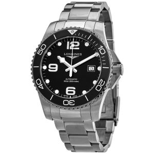 Hydroconquest Automatic Black Ceramic Bezel 43 mm Men's Watch
