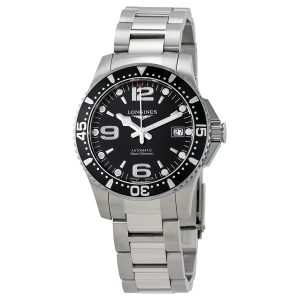HydroConquest Automatic Black Dial Men's 39 mm Watch