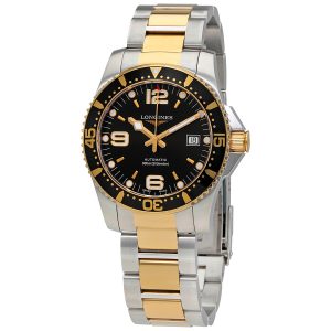 Hydroconquest Automatic Black Dial 41mm Men's Watch L37423567