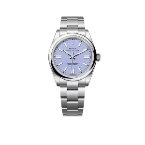 Rolex Oyster Perpetual 41mm Stainless Steel Lavender Dial Men Watch 134300-0012 New 2025