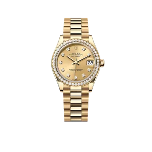 Datejust Oyster 31 mm Yellow Gold and Diamonds 278288RBR-0005