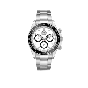 Rolex Daytona 40mm Stainless Steel White Panda Dial 126500
