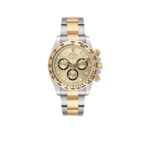 Rolex Daytona Steel Yellow Gold Champagne Dial Mens Watch 126503
