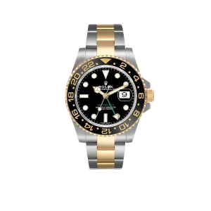Rolex GMT Master II 40mm Steel Yellow Gold Mens Watch 116713