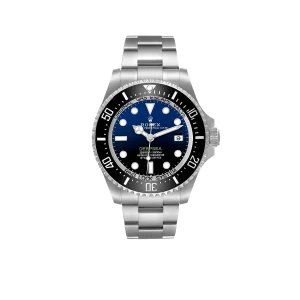 Rolex Seadweller Deepsea 44mm Cameron D-Blue Dial Steel Mens Watch 136660