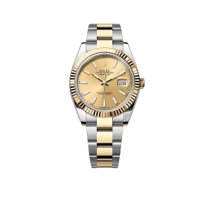 Rolex Datejust 41mm Champagne Dial Yellow Rolesor 126333-009